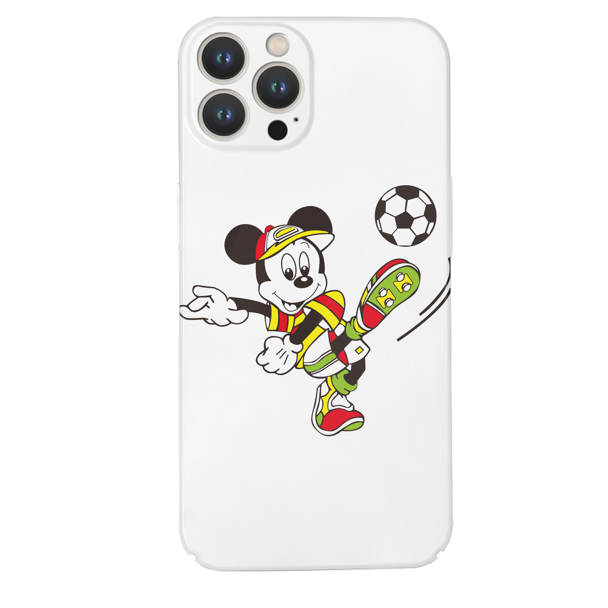 （画像用） ミッキーマウス Mickey Mouse 【iPhone 14シリーズ対応】ハードケース
